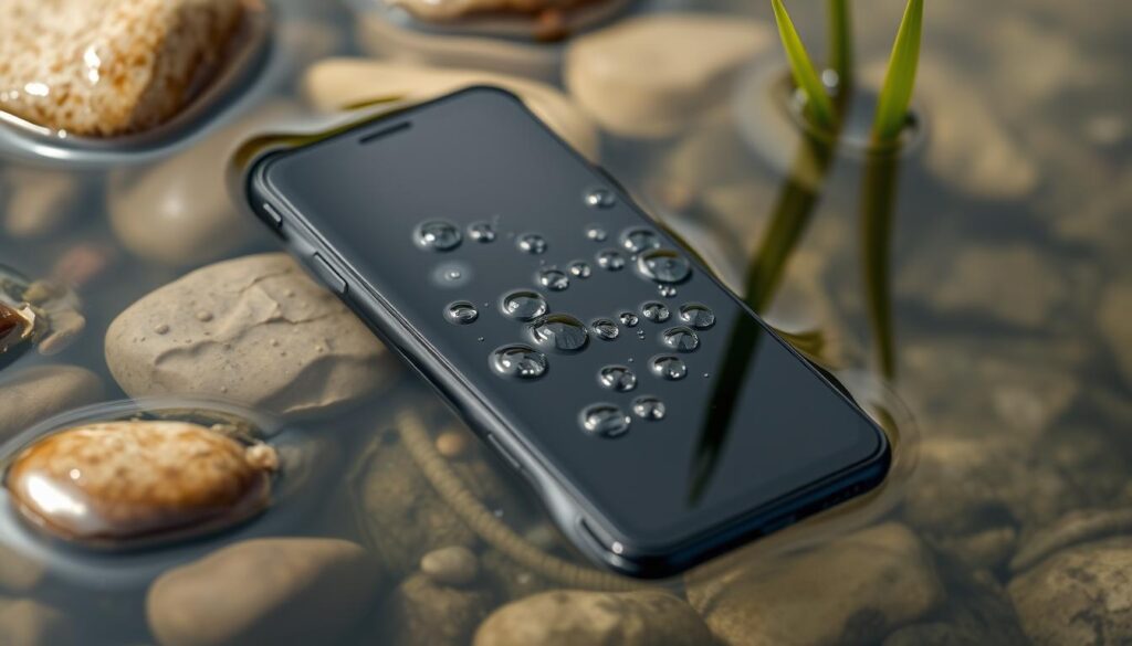 Water resistance in smartphones