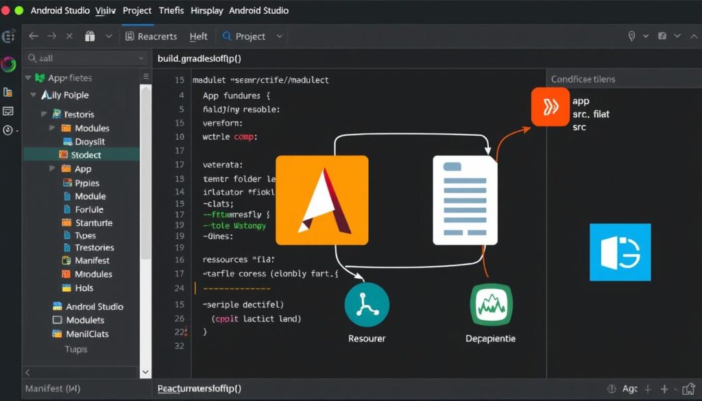 android studio project structure