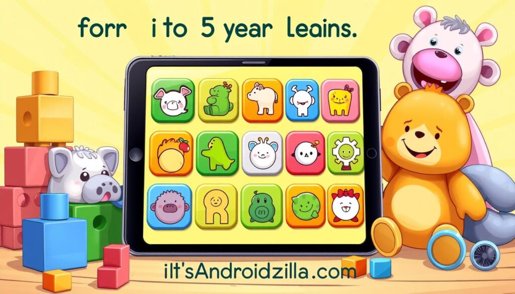 best android apps for 5 year olds