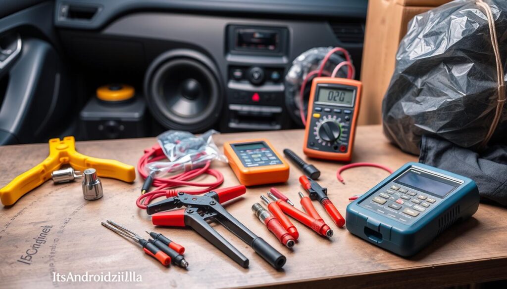 car audio installation tools