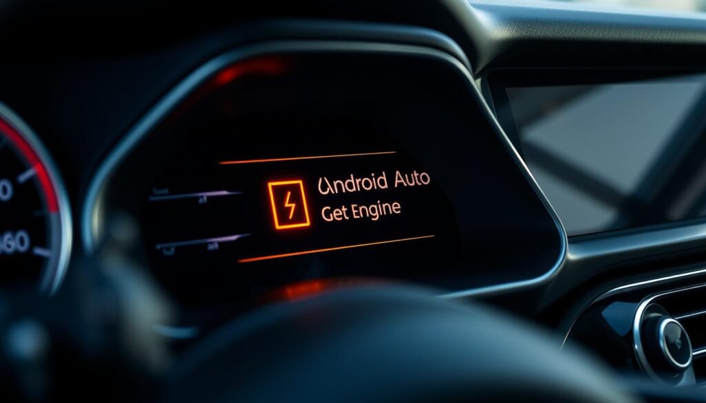 android auto check engine light