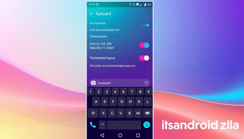 android keyboard settings