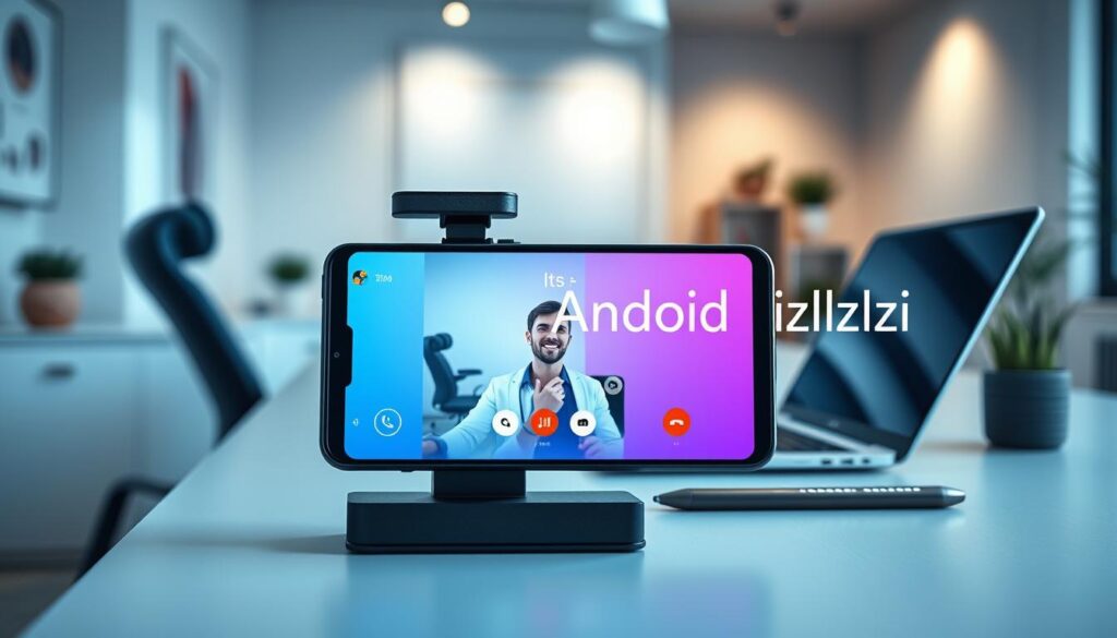 android video call webcam