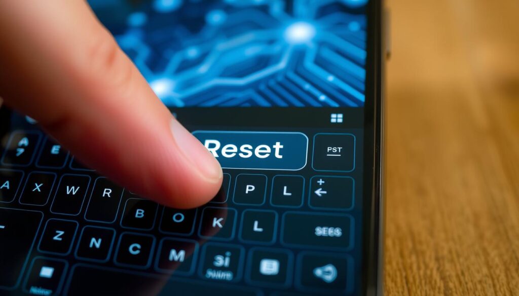 keyboard reset