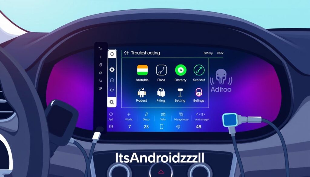 troubleshooting android auto