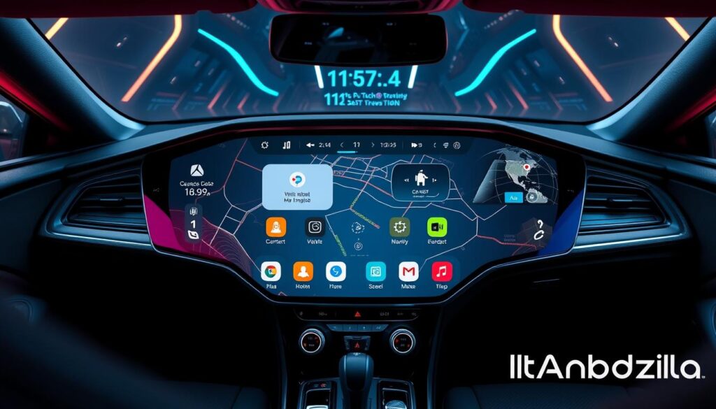 user interface of Car Android 6580