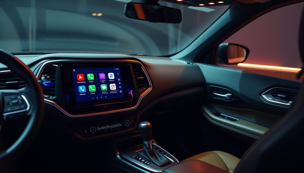 Android Auto in Jeep Cherokee