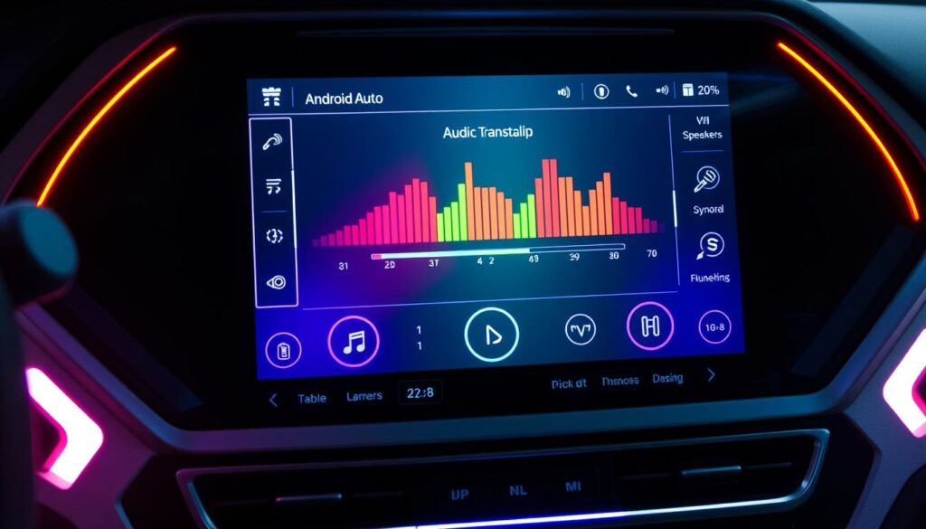 android auto audio settings