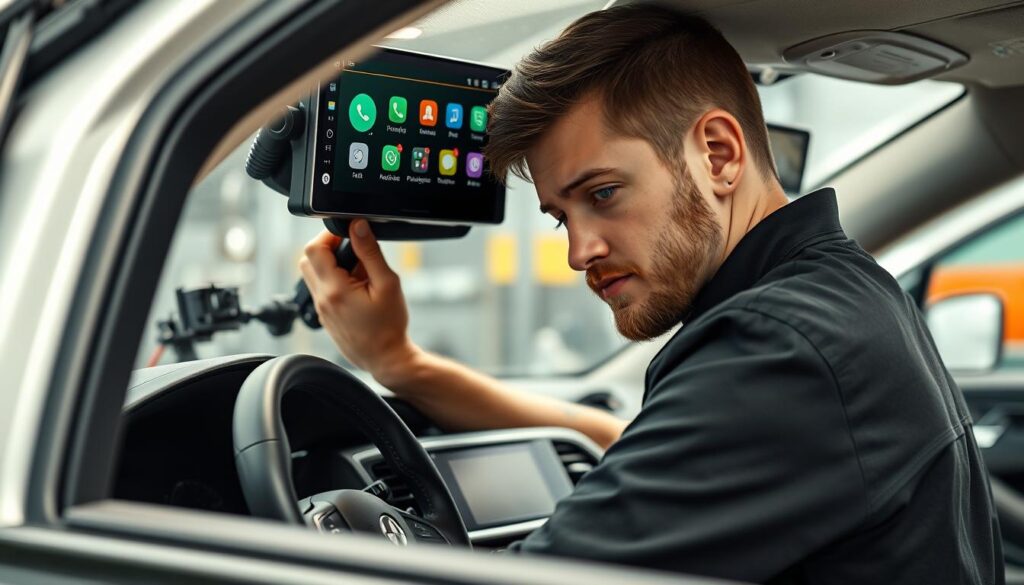 android auto cp100 installation