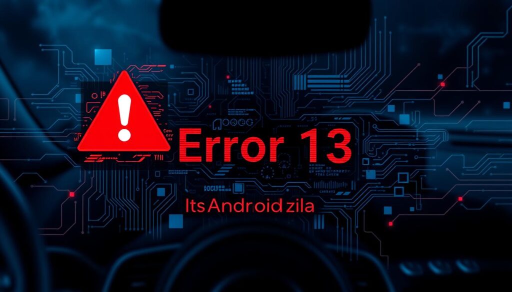 android auto error 13