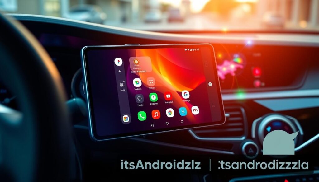 android auto z flip 5 features