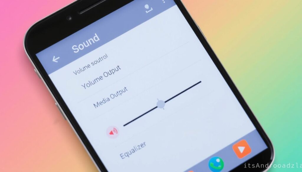 android sound settings