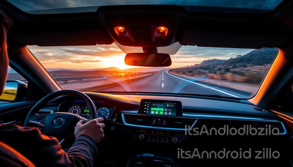 audio navigation with Android Auto voice commands