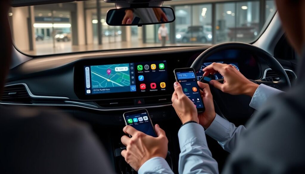 configuring android auto