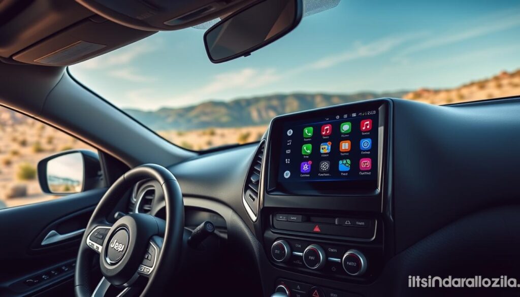 jeep cherokee android auto compatibility