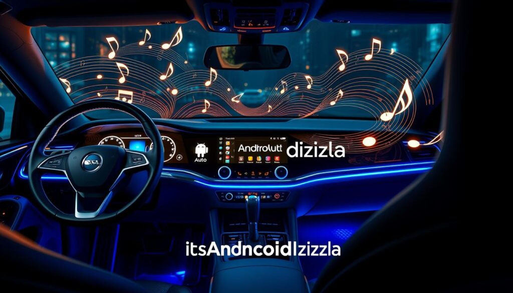 zvuk android auto