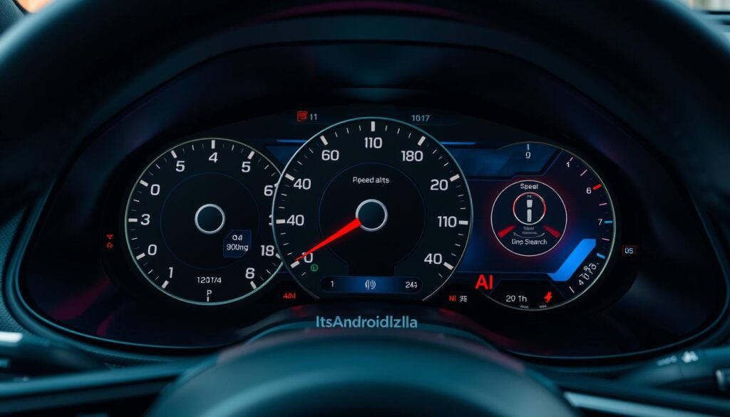 android auto speedometer customization