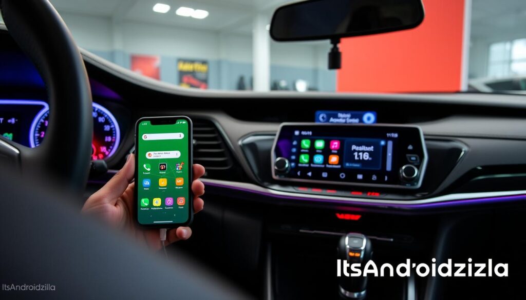 how to enable android auto