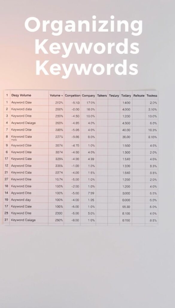 keyword strategy