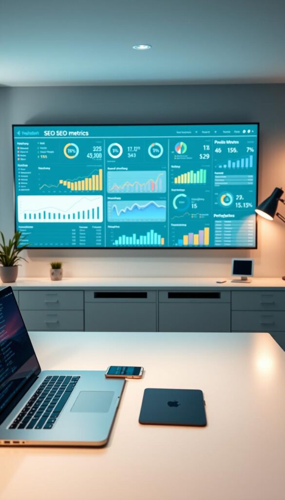 SEO metrics tracking
