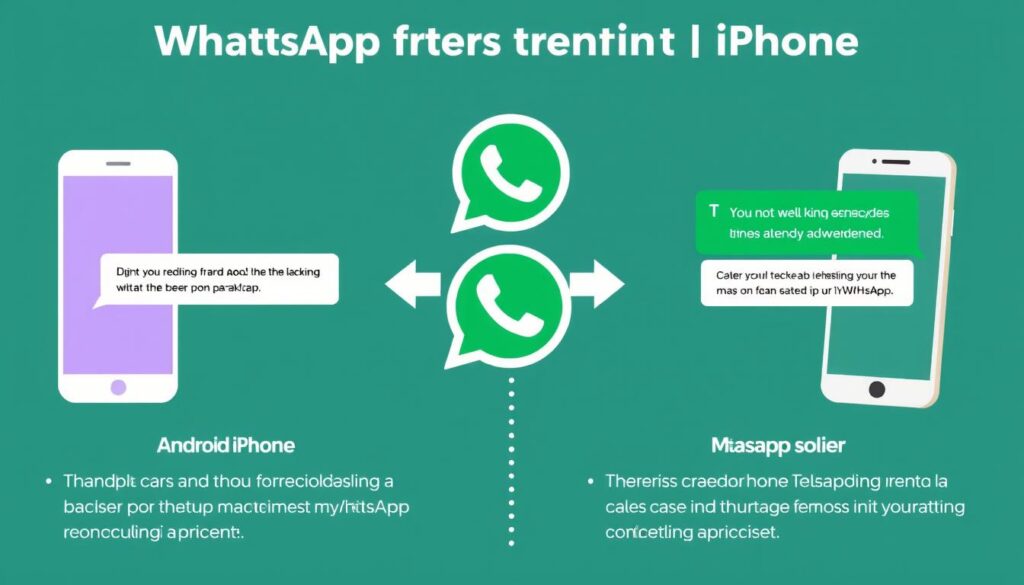 Troubleshooting WhatsApp transfer issues between Android and iPhone
