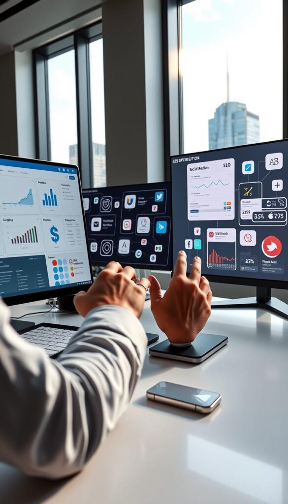 seo optimization with social media