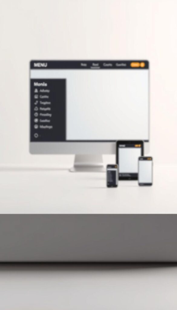 website navigation
