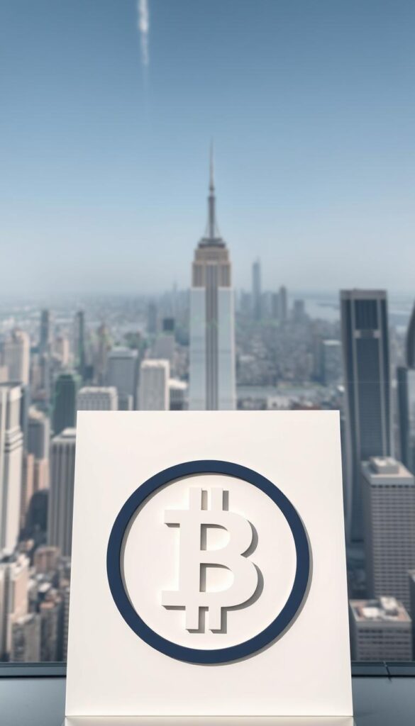 A sleek, modern interface showcasing the top TRC20 to Bitcoin exchange platform. In the foreground, a large cryptocurrency exchange logo dominates the scene, with a clean, minimalist design. The middle ground features various cryptocurrency tokens and trading charts, conveying the platform's capabilities. The background is filled with a cityscape of skyscrapers, symbolizing the global reach and prominence of the exchange. The lighting is soft and natural, creating a professional and trustworthy atmosphere. The camera angle is slightly elevated, giving a sense of authority and dependability to the platform.