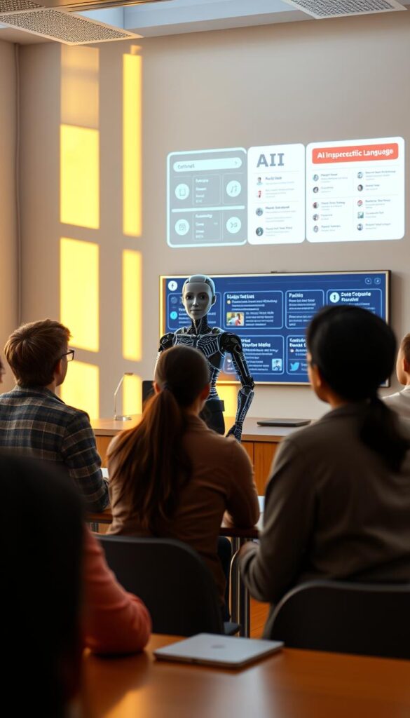 AI for language education