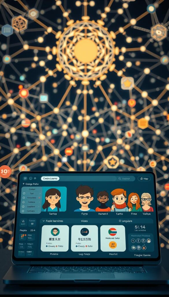 AI language learning platform