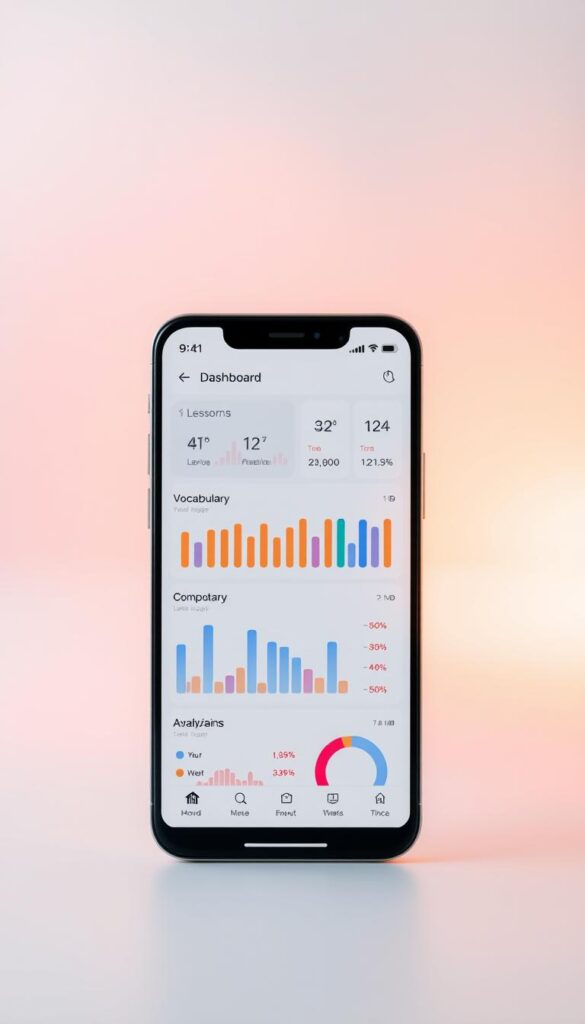 language learning app progress tracking