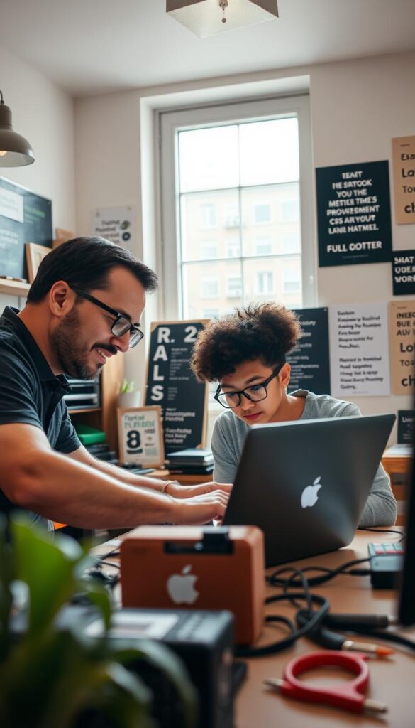 mentorship in full-stack development
