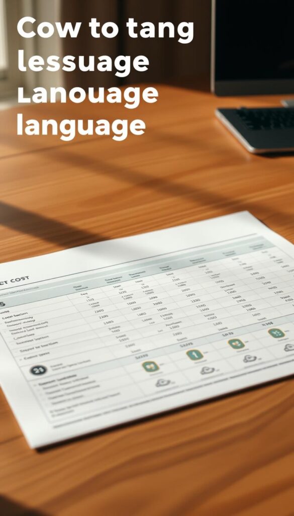 language lesson costs
