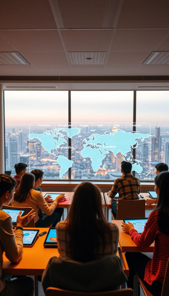 virtual language immersion